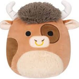 NWT Squishmallows Shep the Bull 11inch